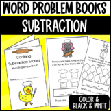 Subtraction Word Problems Mini Math Books