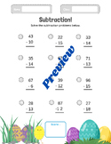 Subtraction Worksheets. 2 Pages With Regrouping Math Resou
