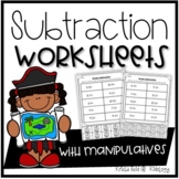 Subtraction Math Worksheets