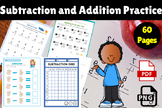 Subtraction and Addition Practice Basic Operations For Kid