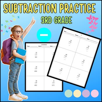 Preview of Subtraction in early education