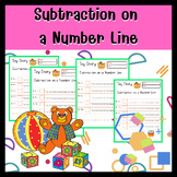 Subtraction on  a Number Line