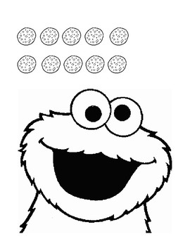 Cookie Monster Subtraction by Tabitha Pupo