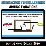 Subtraction to 10 Minus & Equal Sign No Prep Teaching Slid