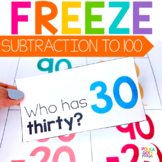 Subtraction to 100 Activities | Subtraction Game | FREEZE 