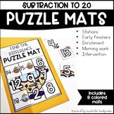 Subtraction to 20 Kindergarten, First Grade, Second Grade 