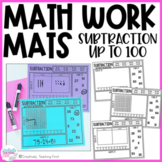 Subtraction up to 100 - Math Work Mats