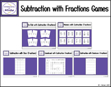 Subtraction with Fractions Games