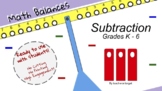 Subtraction with Math Balances