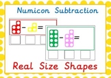Subtraction with Numicon Like Number Shapes