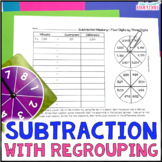 Subtraction with Regrouping - 1 Digit up to 4 Digit Subtra