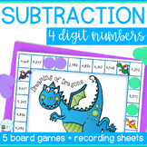 Subtraction with Regrouping - 4 Digit Numbers