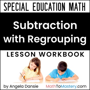 Preview of Subtraction with Regrouping (Borrowing) 2, 3 & 4-Digit Subtracting Across Zeros