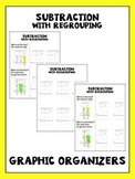 Subtraction with Regrouping Graphic Organizers