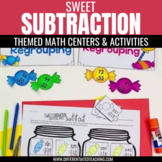 Subtraction with Regrouping Math Center for 3rd Grade