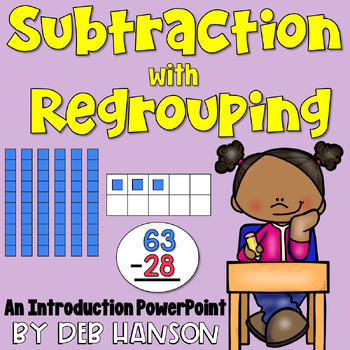 Preview of Subtraction with Regrouping PowerPoint Lesson
