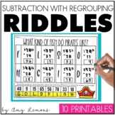 2 Digit Subtraction With Regrouping Math Worksheets - Doub