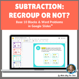 Subtraction with Regrouping | Subtraction Word Problems in