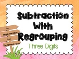 Subtraction with Regrouping Task Cards