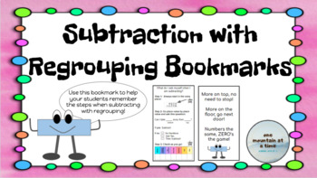 Preview of Subtraction with Regrouping (Thousands)