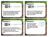 Minecraft Math  2 digit Subtraction with Regrouping Word Problems