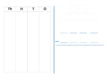 Preview of Subtraction with Regrouping Work Mat