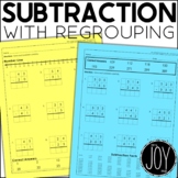 Subtraction with Regrouping Worksheets for Differentiation