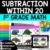 Subtraction within 20 | 1st Grade Math Games