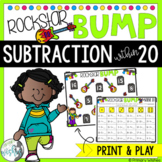 Subtraction within 20 BUMP GAME 1.OA.C.6