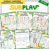 Preview of Subway Restaurant - Inspired Dramatic Play Bundle