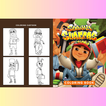 Subway Surfers Draw and Coloring SYBO Games, Ninja Subway Surfers  transparent background PNG clipart | HiClipart