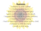 Success Definition Poster