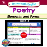 Success with English: Poetry Elements and Forms (Boomcards)