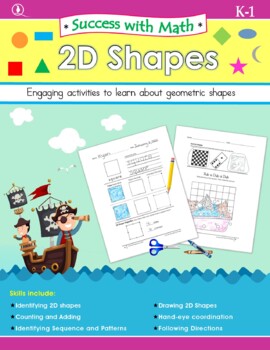 Preview of Success with Math: 2D Shapes (Workbook)