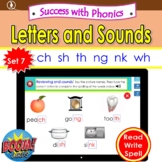 Success with Phonics: Letters and Sounds Boomcards Set 7