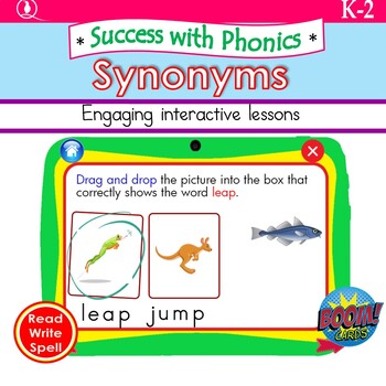 Preview of Success with Phonics: Synonyms (Digital)