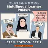 Successful/Famous English Learner (ELL) STEM Role Model Po
