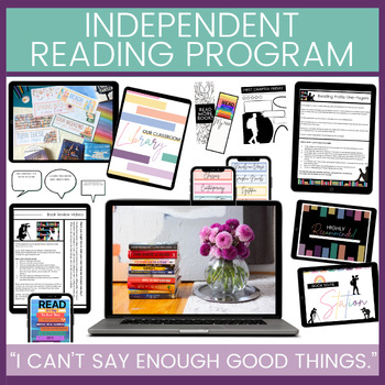 Preview of Independent Reading Program: Library Set-up, Check-ins, Displays