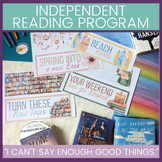 Independent Reading Program: Library Set-up, Check-ins, Displays