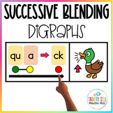 Successive Blending Cards Words with DIGRAPHS