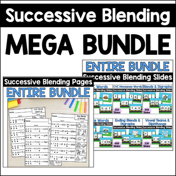 Preview of Successive Blending MEGA BUNDLE | Successive Blending Slides & Pages | K-2