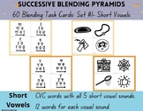 Successive Blending Pyramids: Set #1 Short Vowels CVC