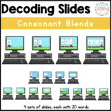 Successive Blending Slides: Consonant Blends