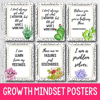 Succulents Theme - Classroom Decor - EDITABLE Pages - Classful