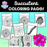 Succulent Coloring Pages