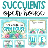 Succulent Open House Kit - Stations, Donations and Forms