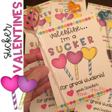 Sucker Valentine's Day Cards
