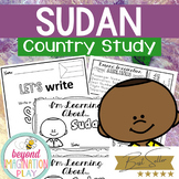 Sudan Country Study *BEST SELLER* Comprehension, Activitie