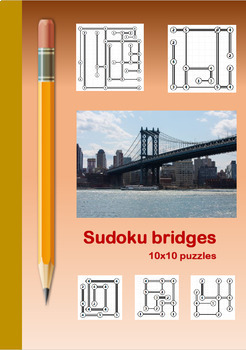 Preview of Sudoku Bridges - 10x10 puzzles