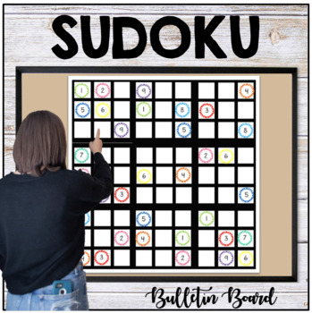 Preview of Sudoku Interactive Bulletin Board